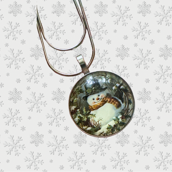 Nostalgic Snowman Planner Clip