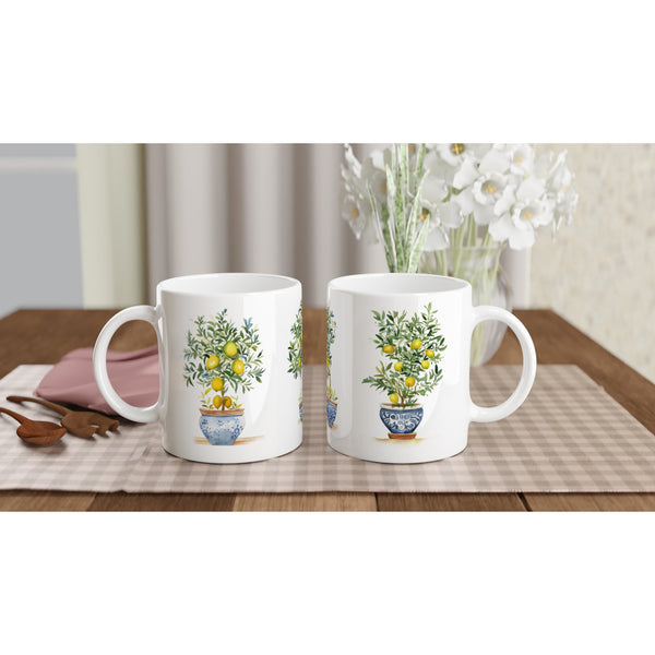 Lemon Summer Ceramic Mug