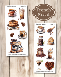 French Roast Deco Stickers