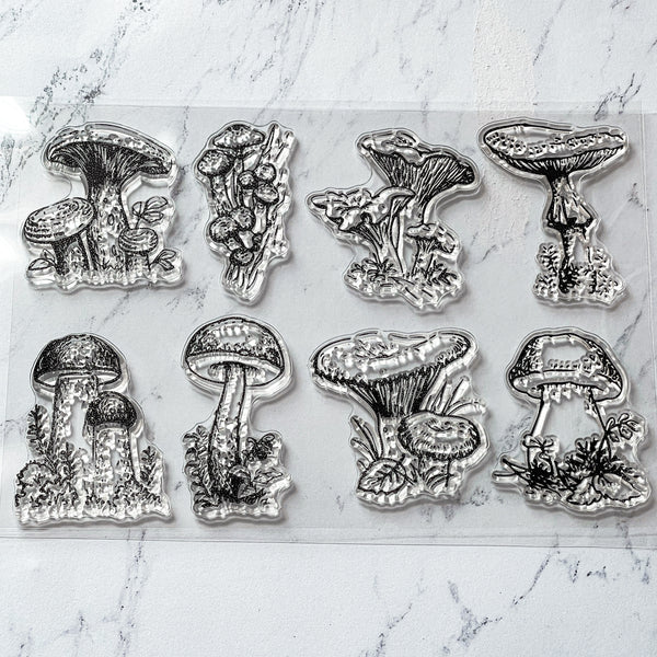 Mushroom Ink Stamps