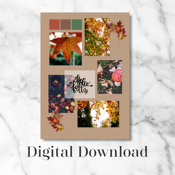 Hello Fall Printable